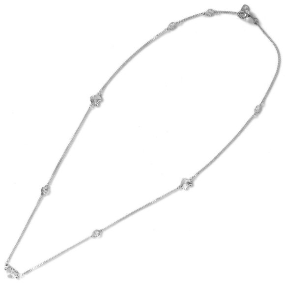 Gucci Necklace Interlocking G K18 diamond White Gold - Picture 2 of 4